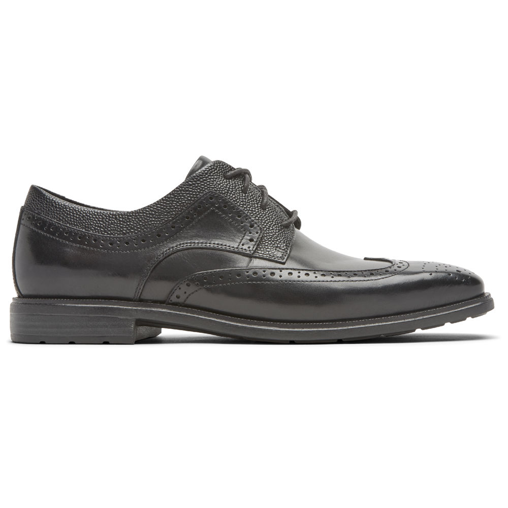 Rockport Pen Sko Herre Svart - Dres Sports Business 2 Wingtip - OZWH74865